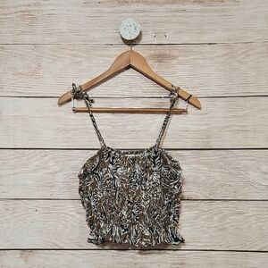 💟 Habitual Tip Linen Blend Tie Straps Cypress Combo Color Small